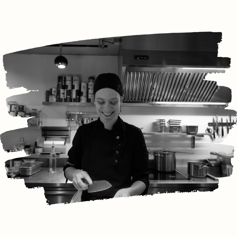 Justine Rist en Cuisine à Aufatmen en Autriche