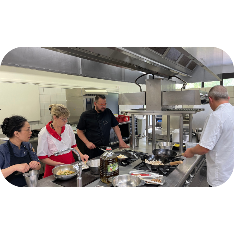 Justine Rist en Formation au CEFPPA d'Illkirch