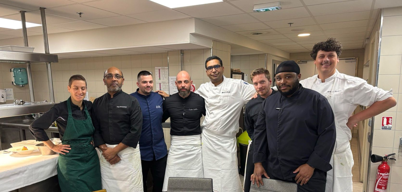 Les chefs de hôtels Pullman Paris